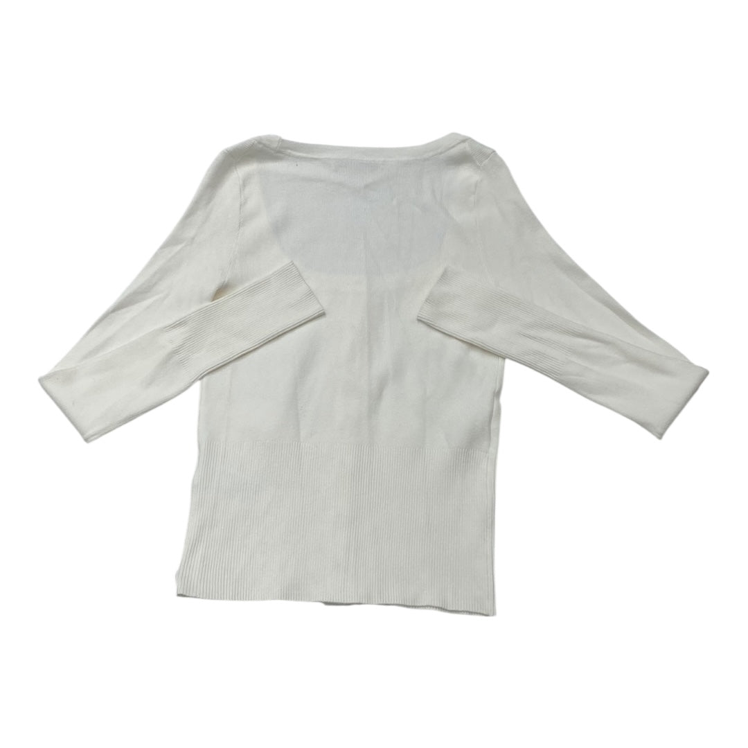 Sweater Cardigan By Madewell In Cream, Size:Xs