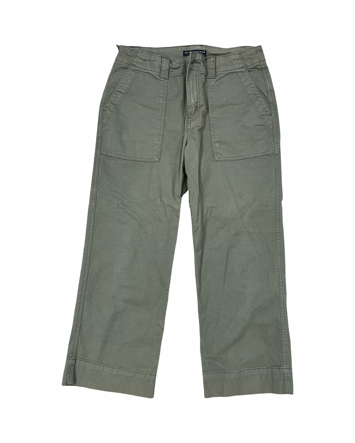 Pants Chinos & Khakis By Social Standard By Sanctuary In Green, Size:4