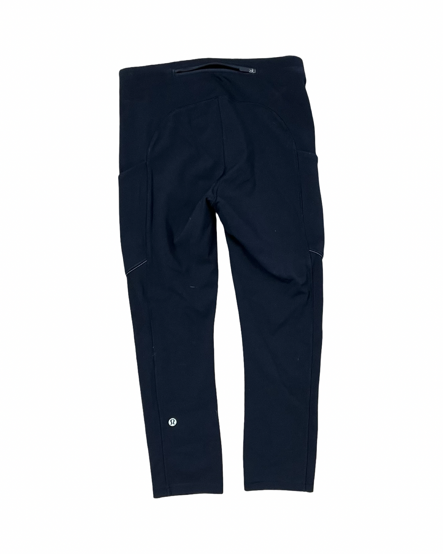 Athletic Leggings Capris By Lululemon In Black, Size:4