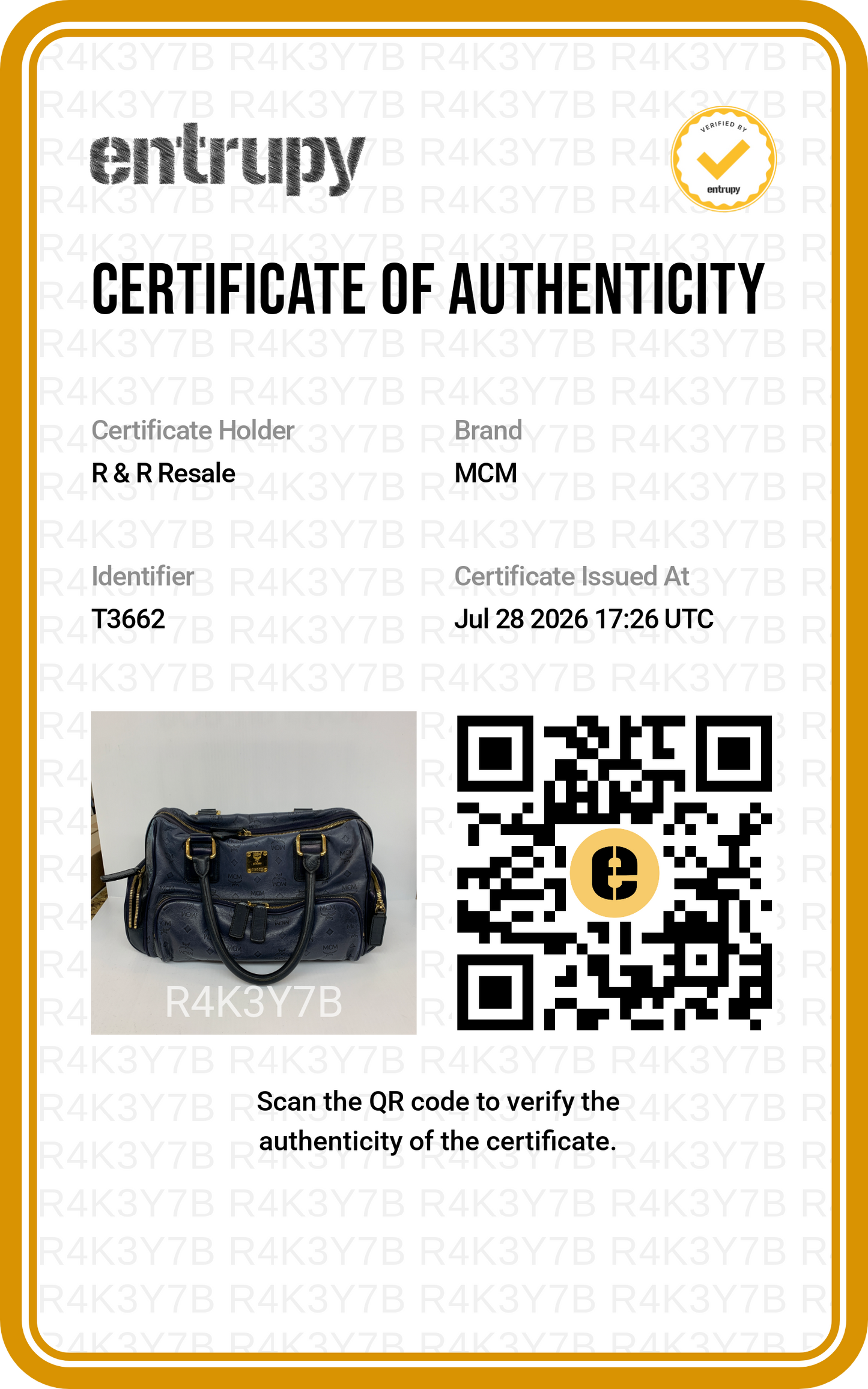 Handbag Luxury Designer By Mcm, Size: Large