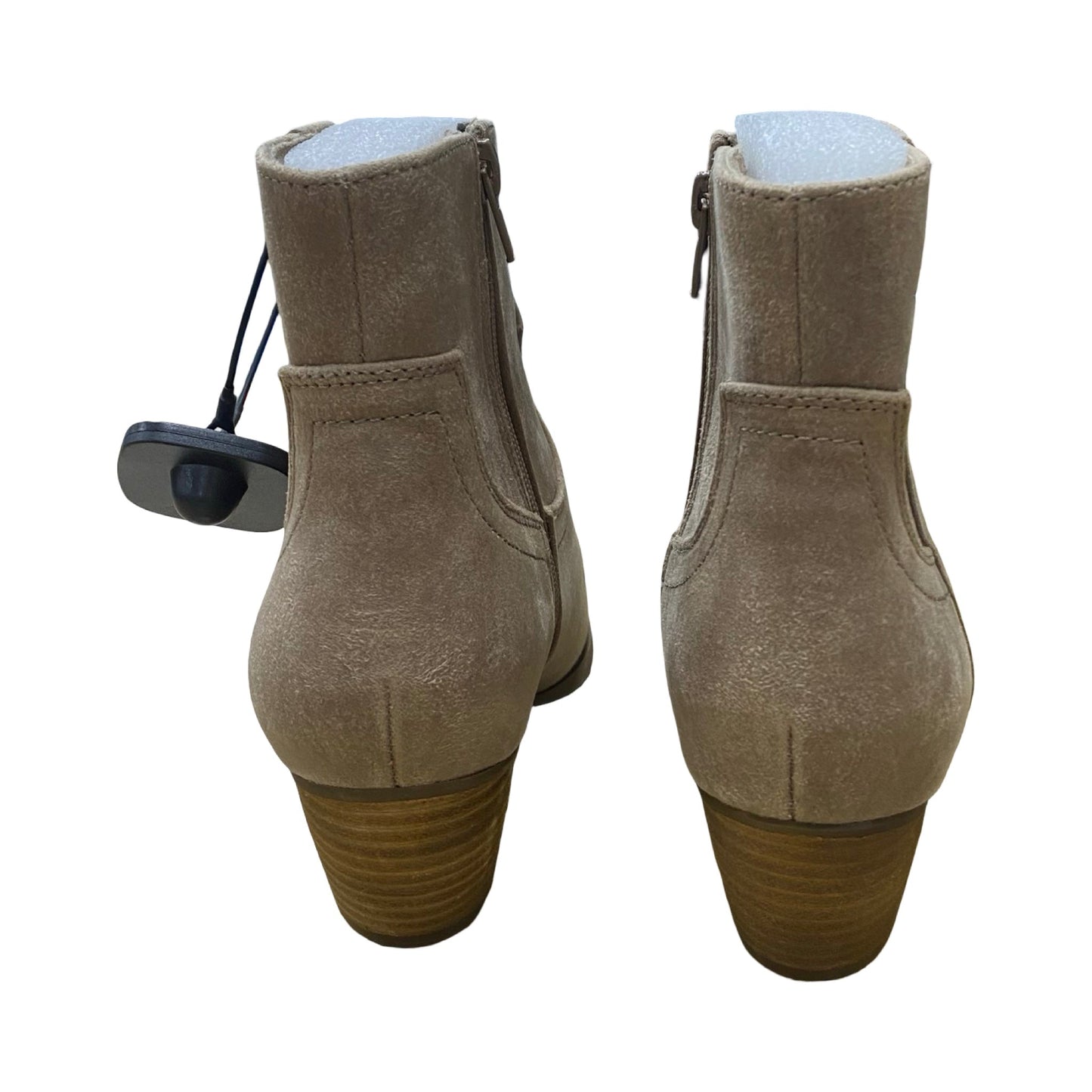 Boots Ankle Heels By Cushionaire In Brown, Size:8