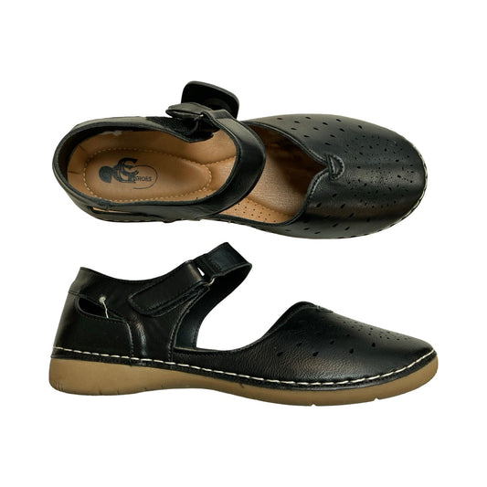 Shoes Flats By Cmc In Black, Size:11