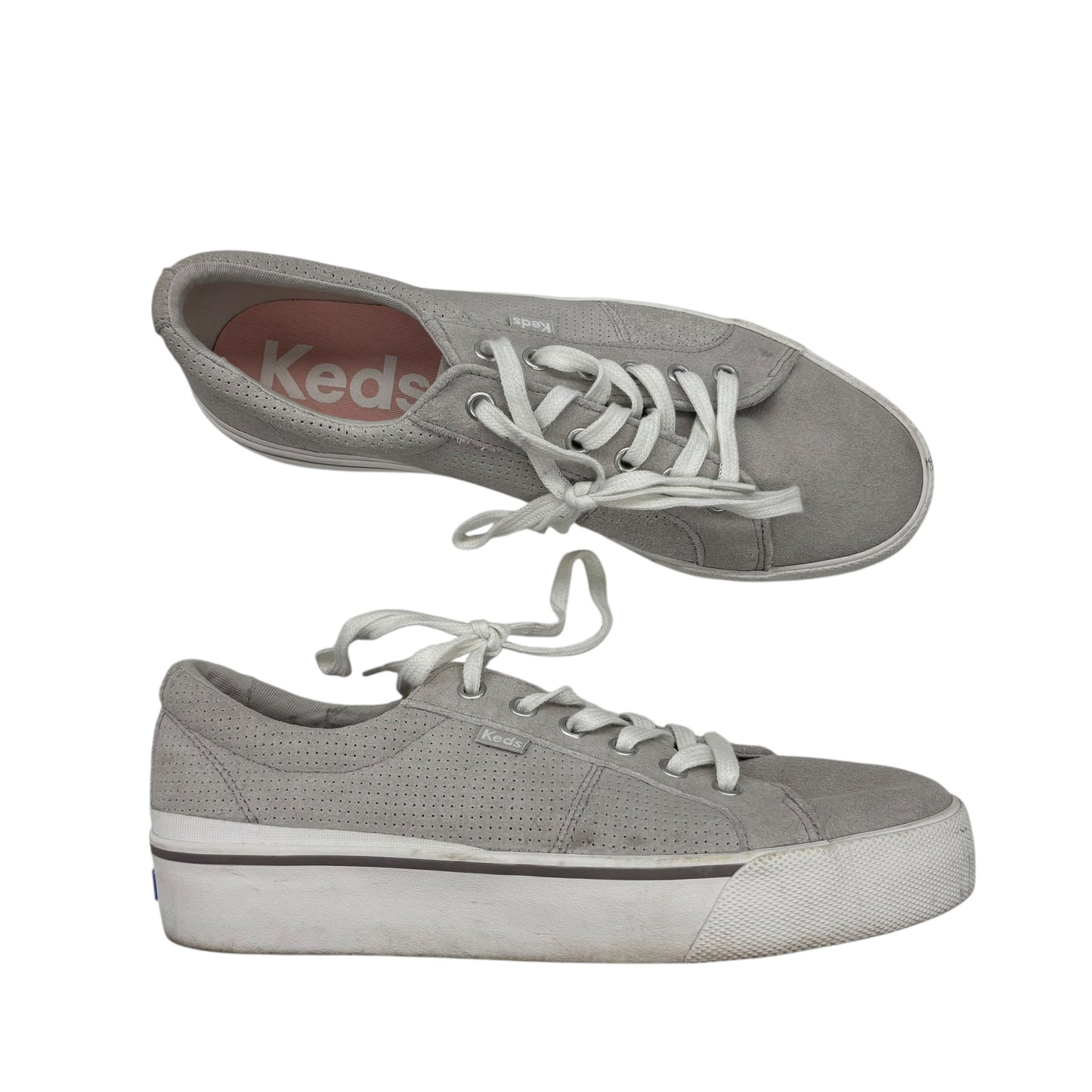 Shoes Sneakers By Keds In Grey, Size:10