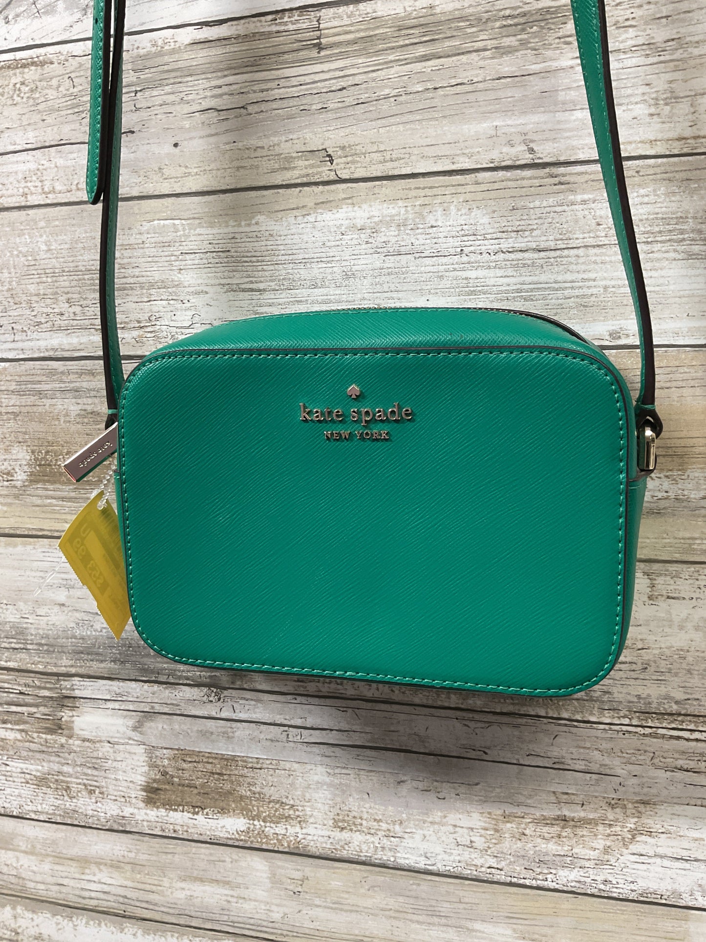 Crossbody Designer By Kate Spade In Green, Size:Small