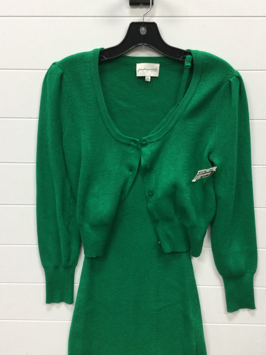 Dress Set 2Pc By Freshman In Green, Size:S