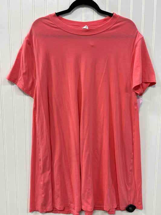 Athletic Dress By Lululemon In Pink, Size:8