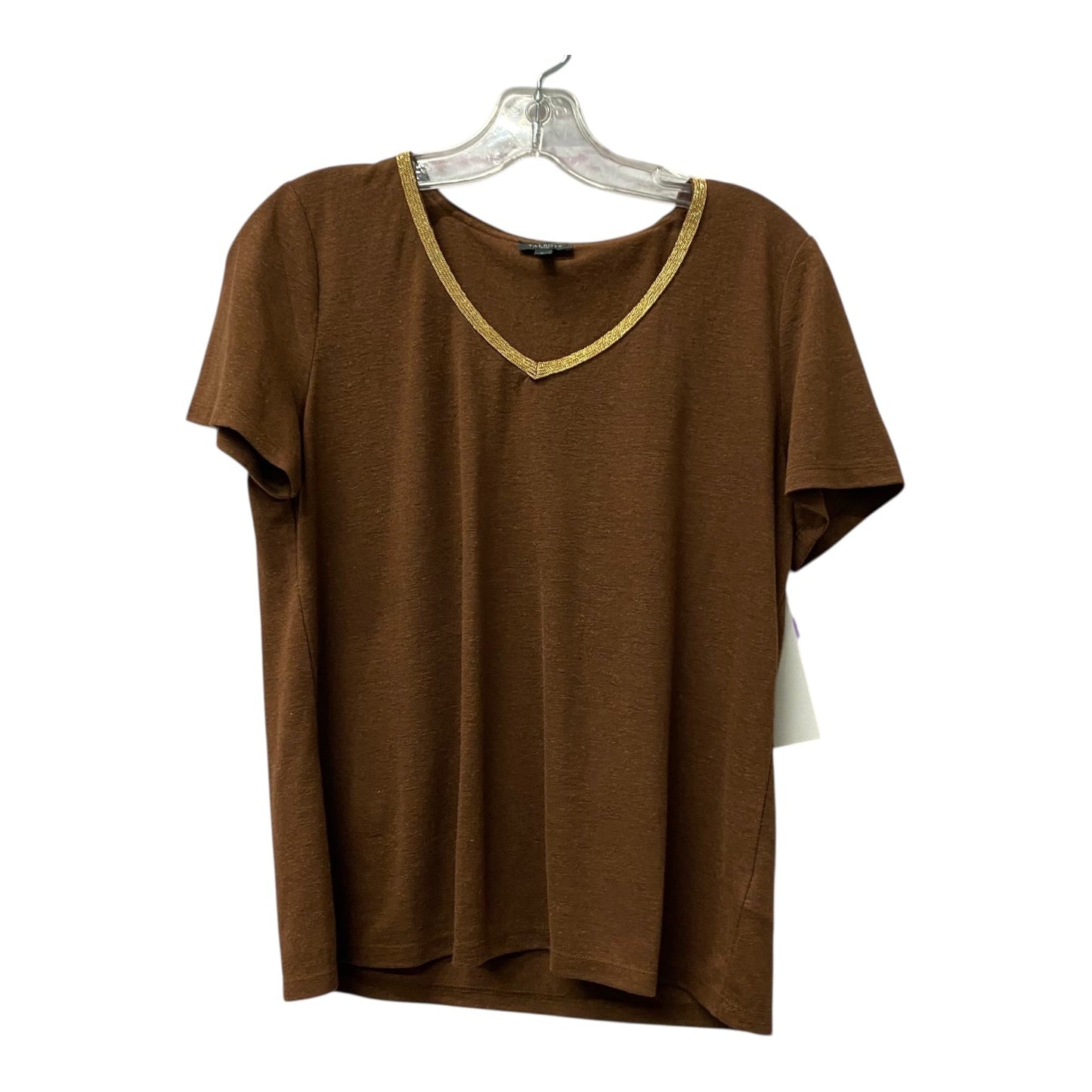 Top Ss By Talbots In Brown, Size:Mp