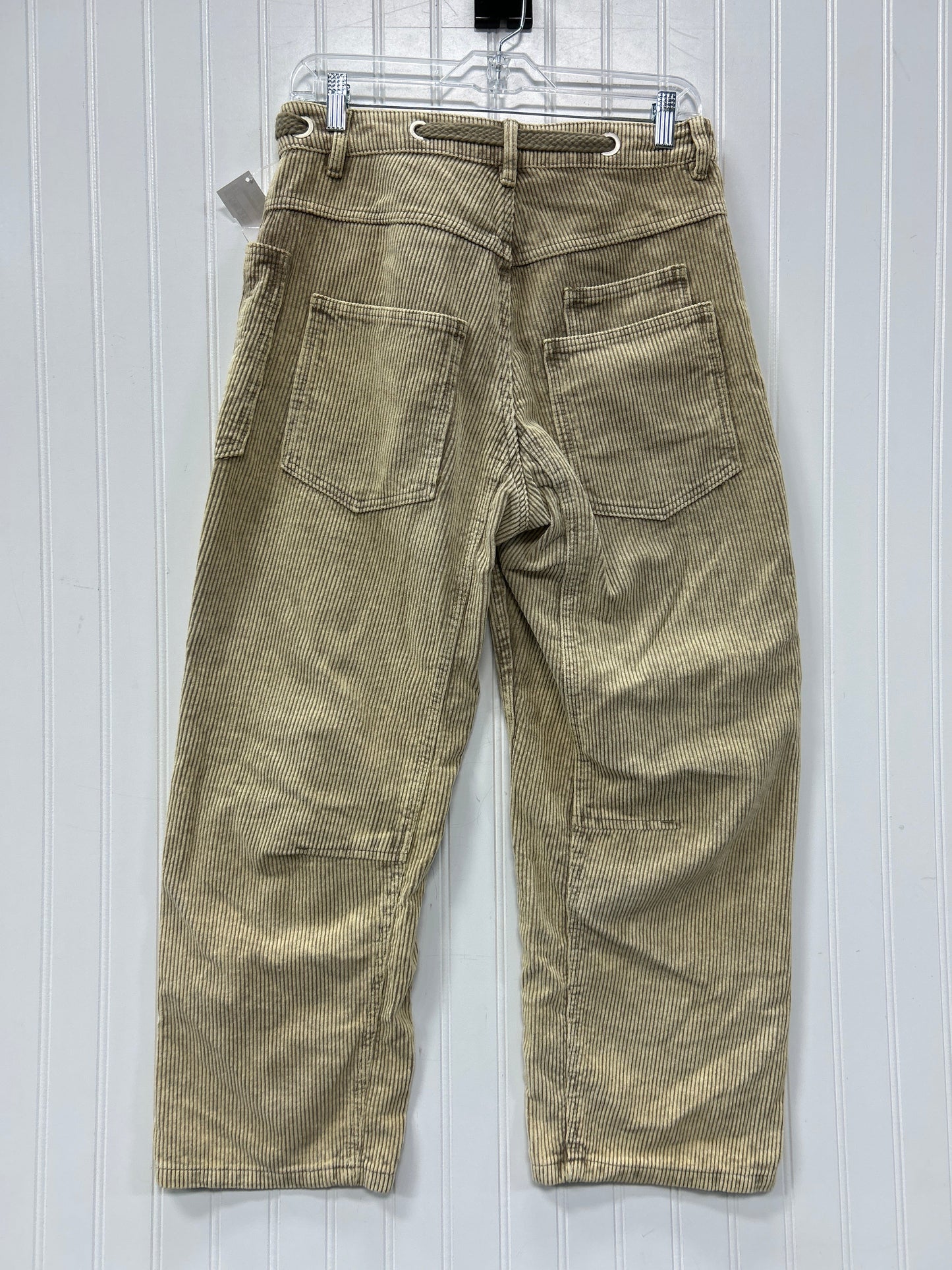 Pants Corduroy By Aaron & Amber In Tan, Size:S