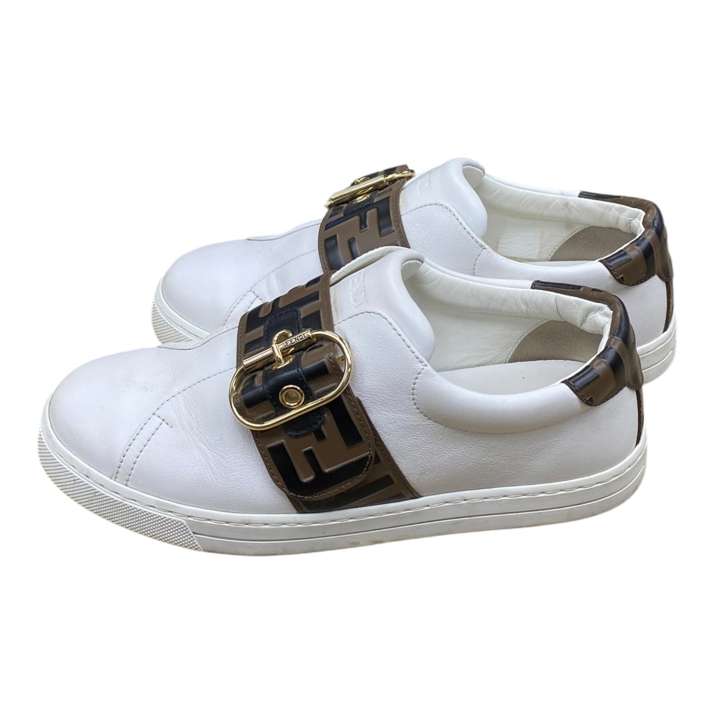 Shoes Luxury Designer By Fendi In Multi, Size:6