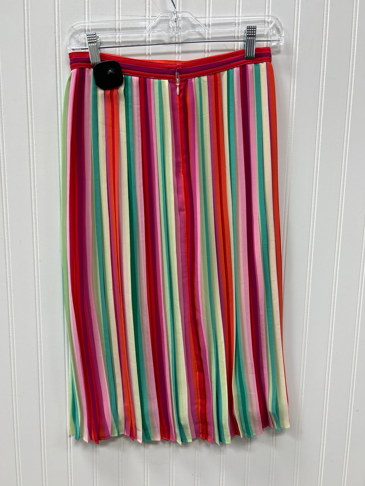 Skirt Midi By J. Crew In Striped Pattern, Size:0