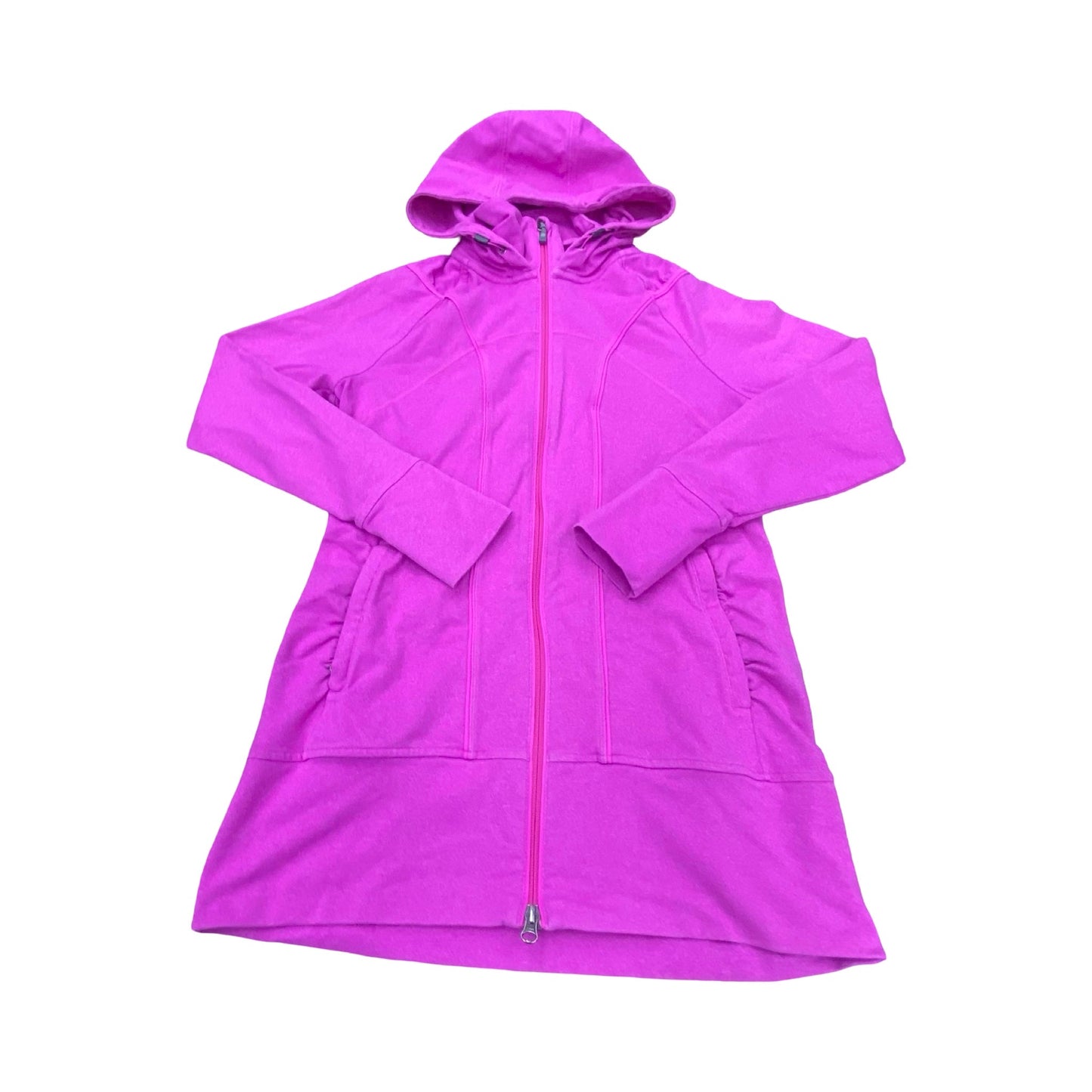 Athletic Jacket By Athleta In Pink, Size:M