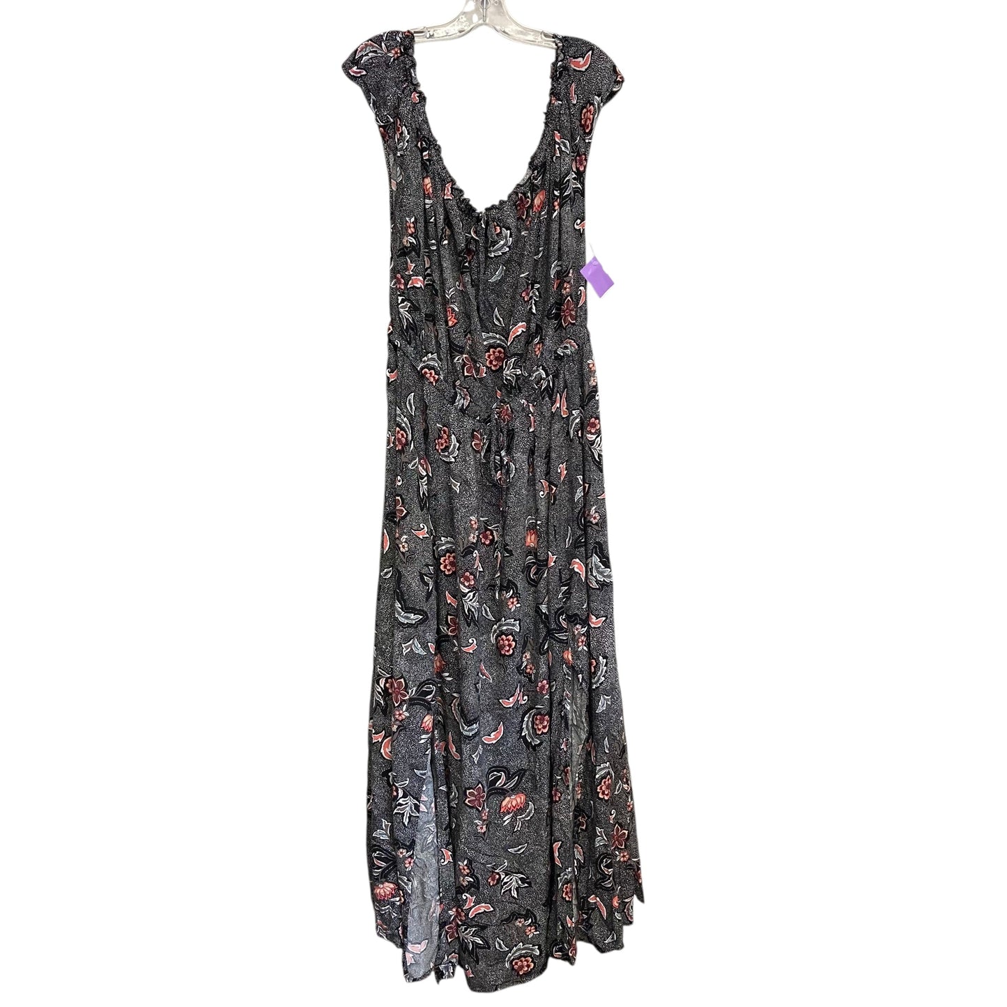 Dress Casual Maxi By Torrid In Black & Pink, Size:4X