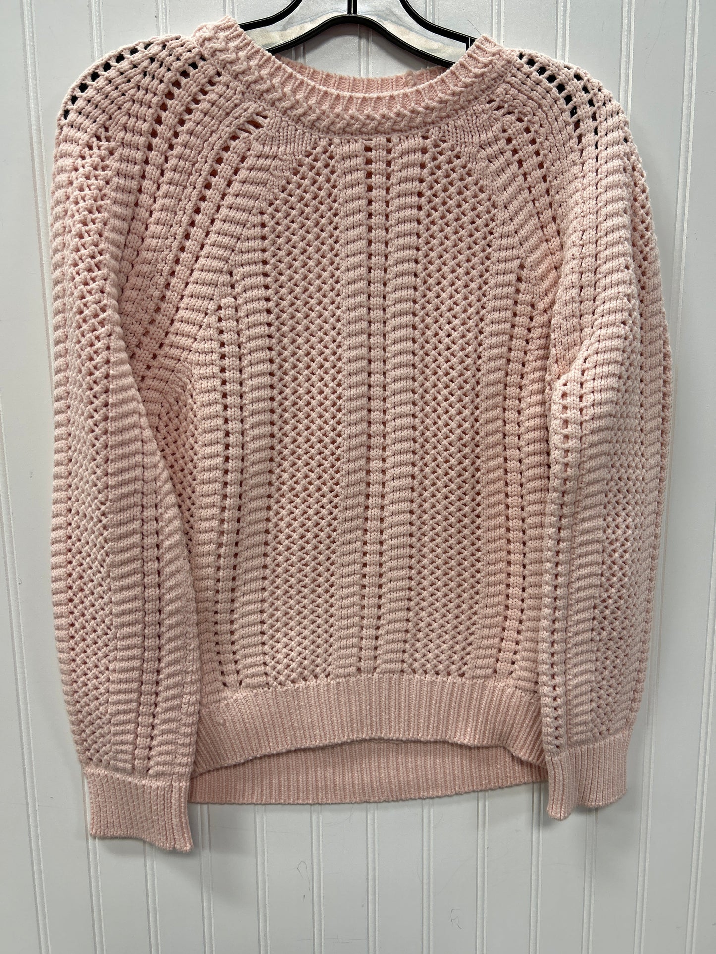Sweater By Tahari In Pink, Size:M
