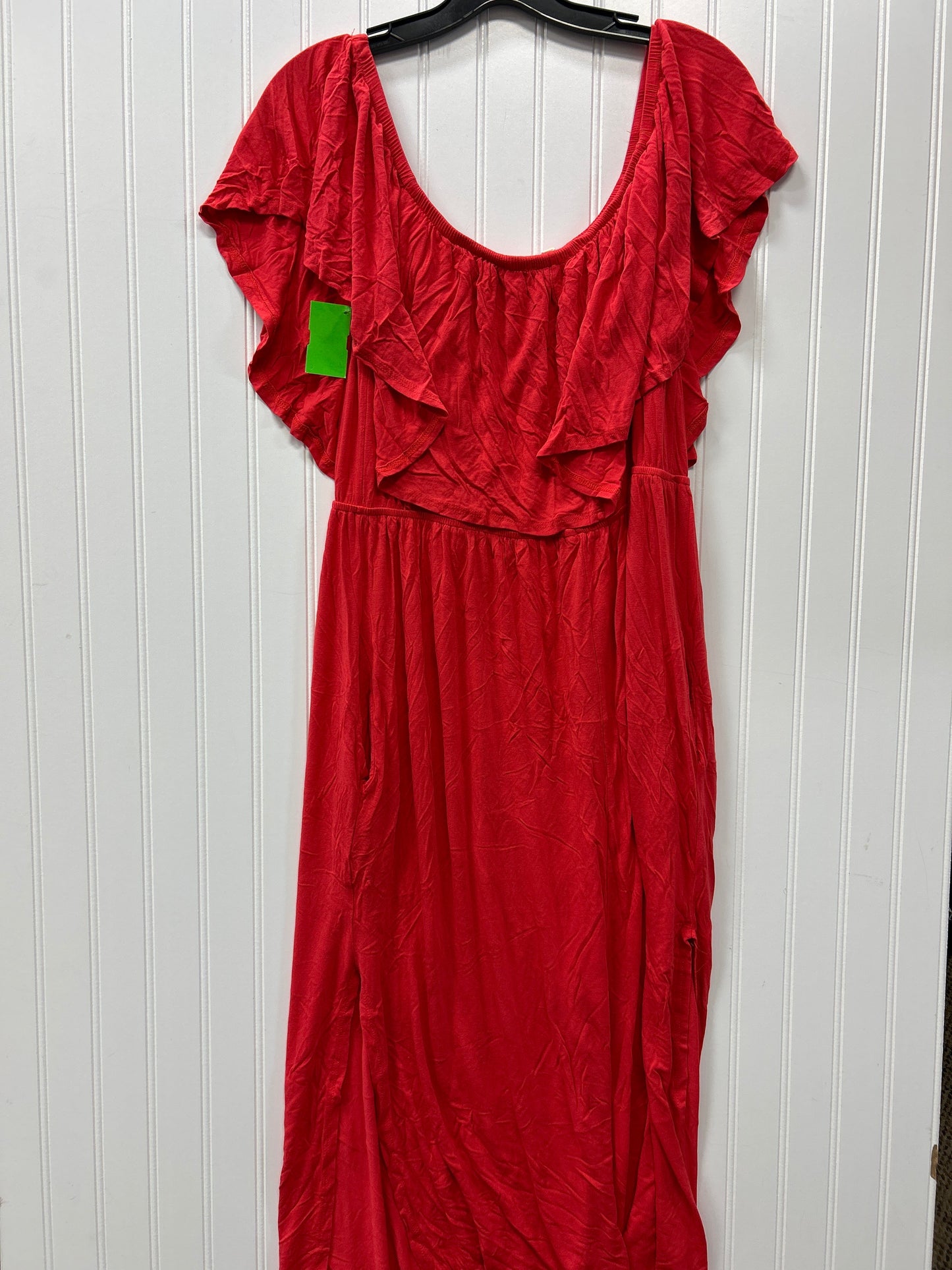 Dress Casual Maxi By Sweet Lovely In Red, Size:1X