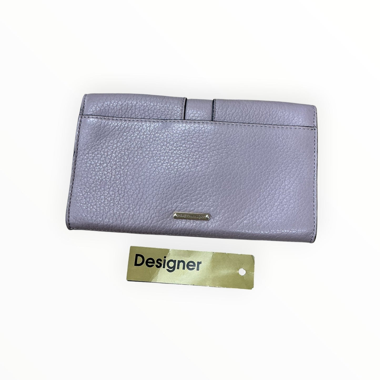 Clutch Designer By Rebecca Minkoff In Taupe, Size:Medium