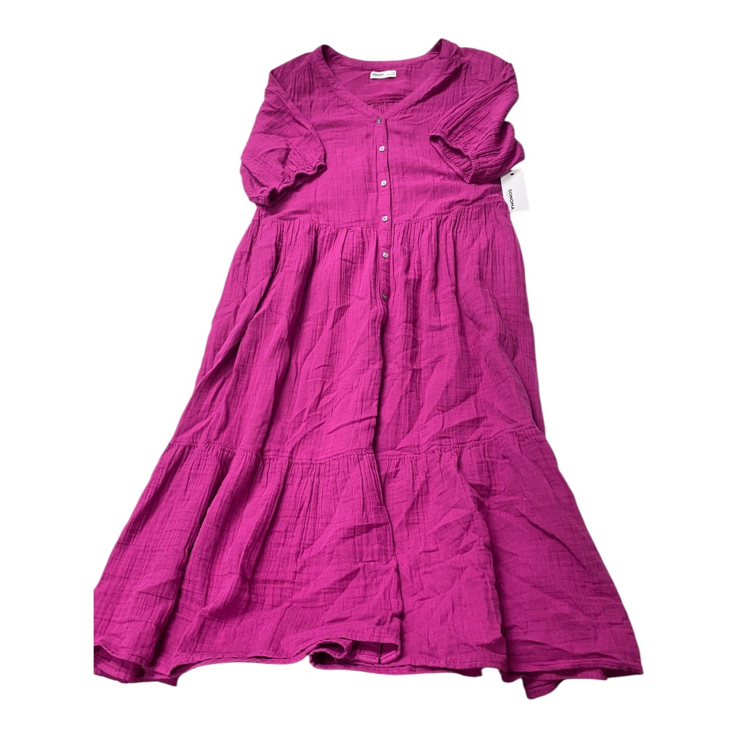 Dress Casual Maxi By Sonoma In Purple, Size:1X