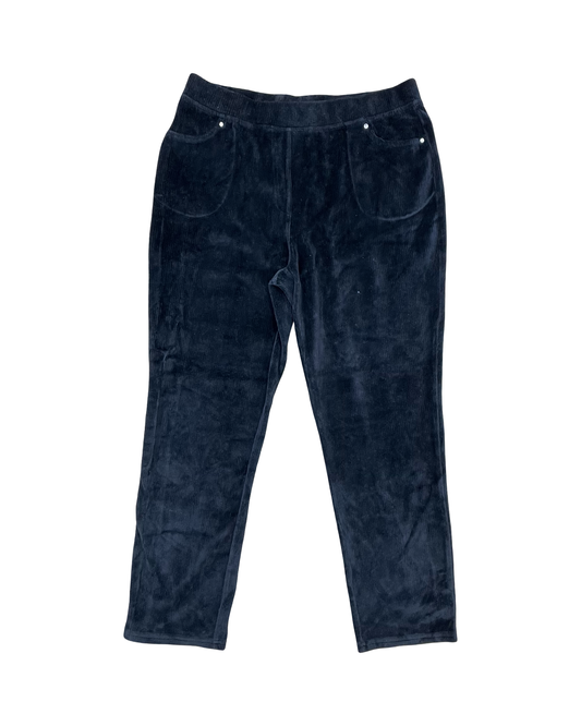 Pants Lounge By Quaker Factory In Black, Size:8P