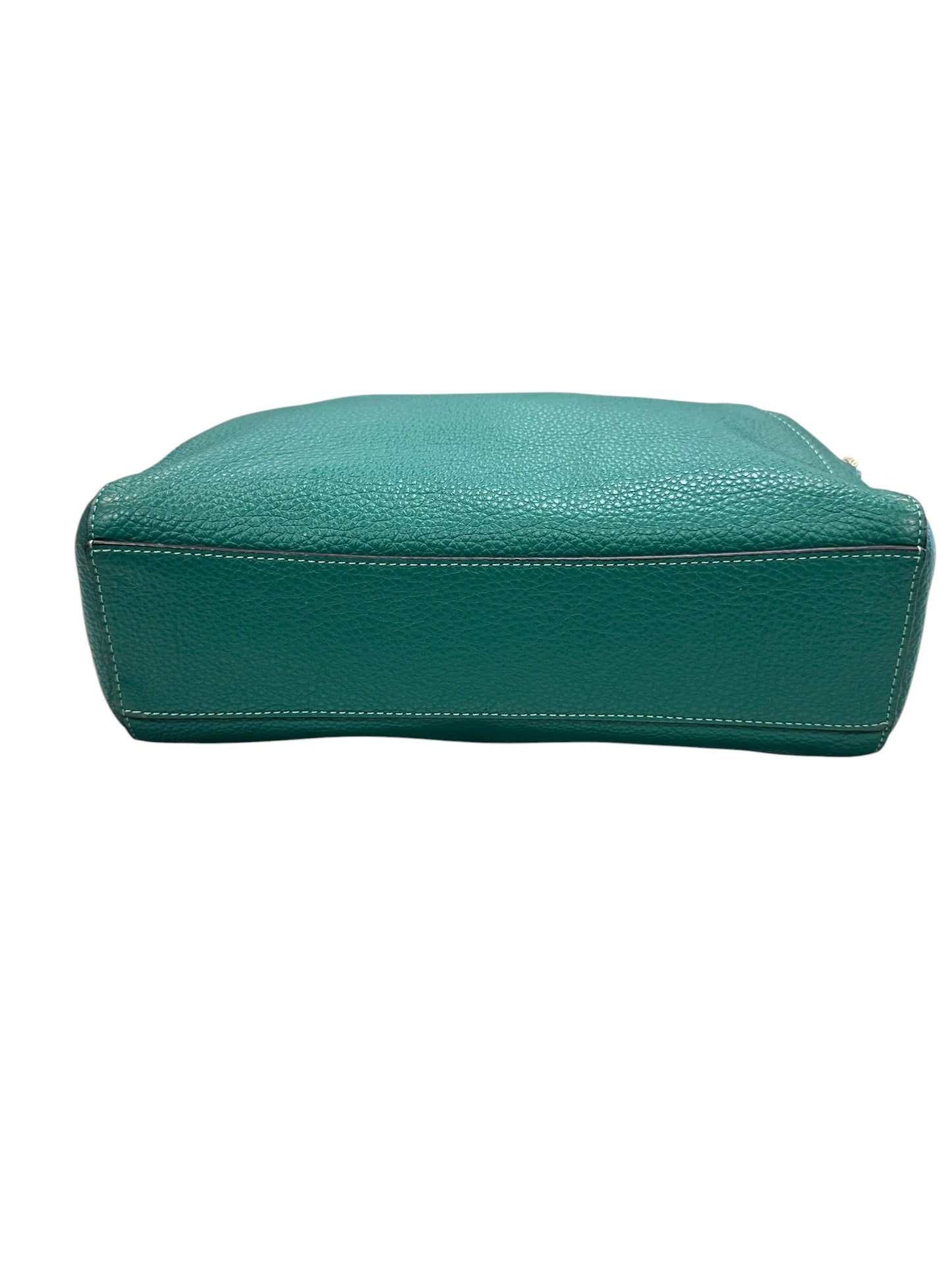 Handbag Designer By Coach In Green, Size:Medium