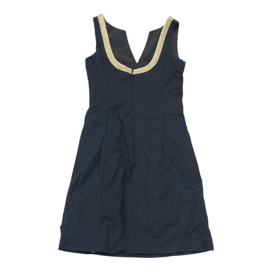 Dress Designer By Lilly Pulitzer In Black & Gold, Size:2