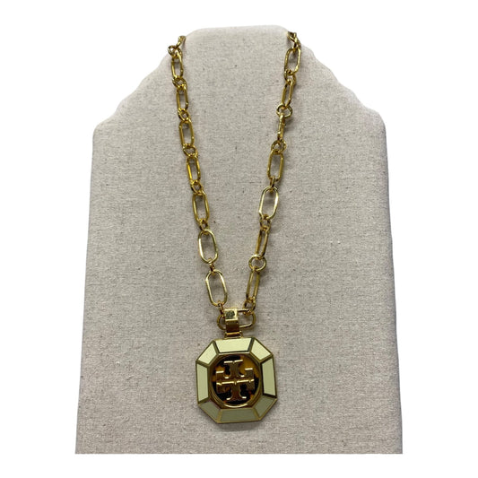 Necklace Designer By Tory Burch In Gold