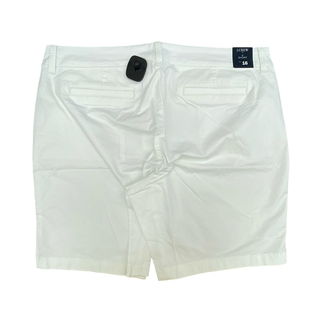 Shorts By J. Crew In White, Size:16