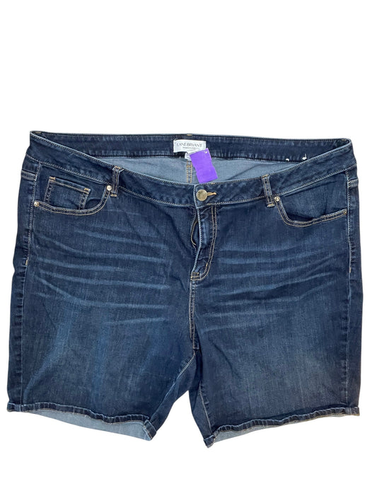 Shorts By Lane Bryant In Blue Denim, Size:3X
