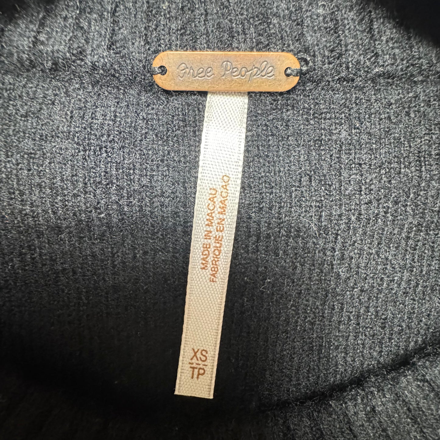 Sweater Cashmere By Free People In Black, Size: XS