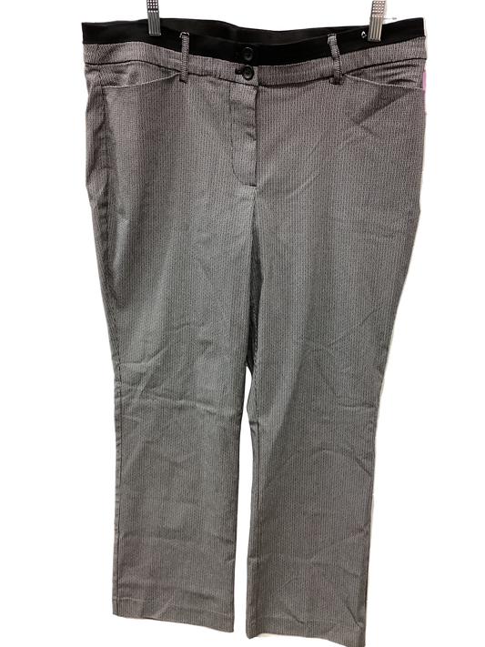 Pants Dress By Maurices In Black & White, Size:Xlp