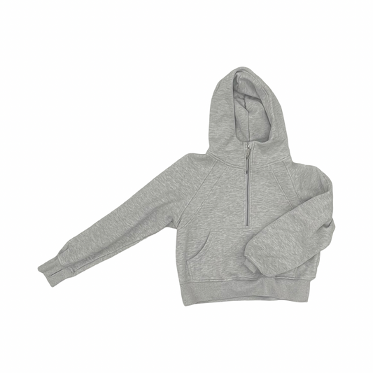 Sweatshirt Hoodie By Trendy Queen In Grey, Size:S