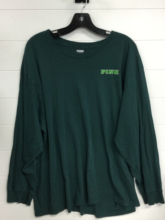 Top Ls By Pink In Teal, Size:1X