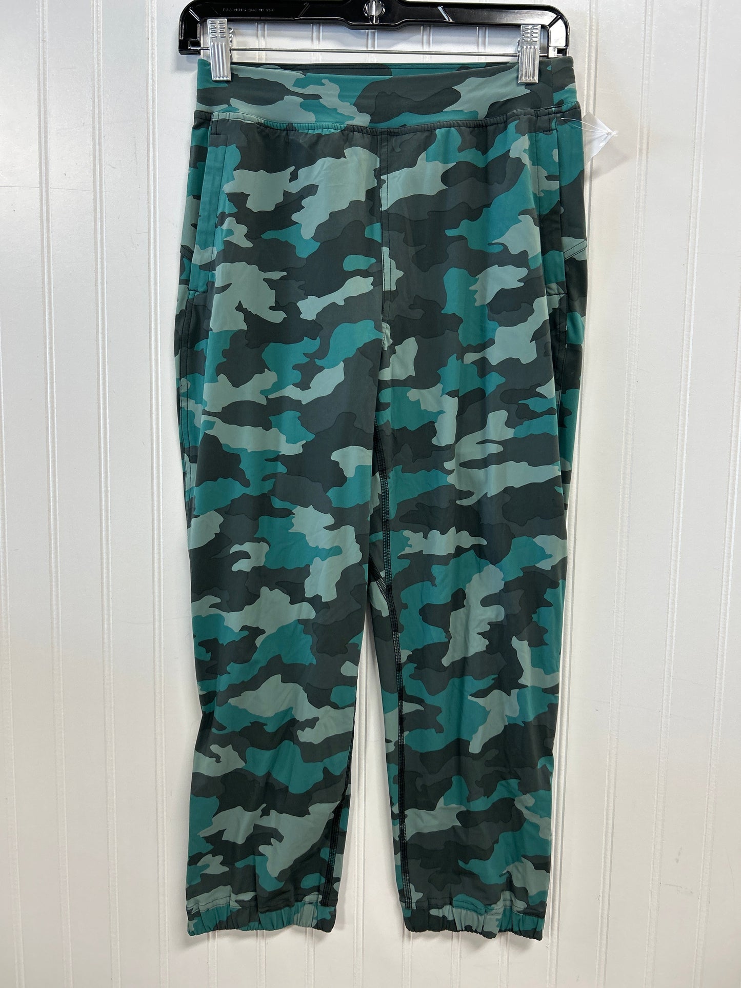 Athletic Pants By Lululemon In Teal, Size:6