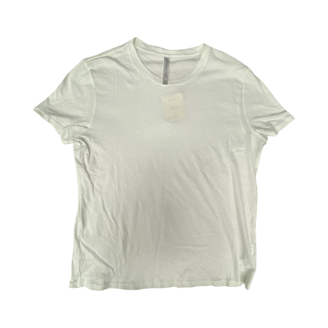 Athletic Top Ss By Fabletics In White, Size:M