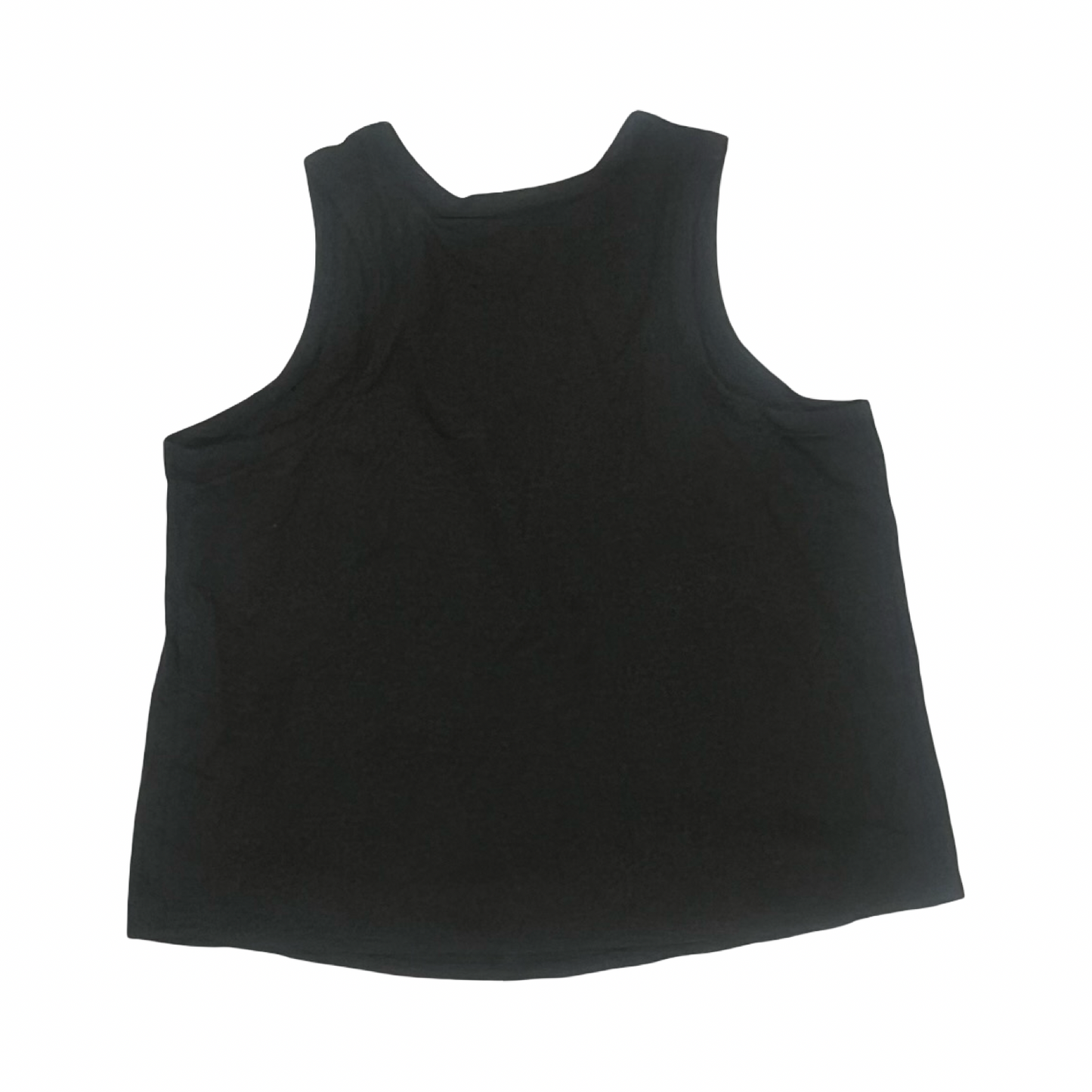 Top Sleeveless By Falls Creek In Black, Size:1X