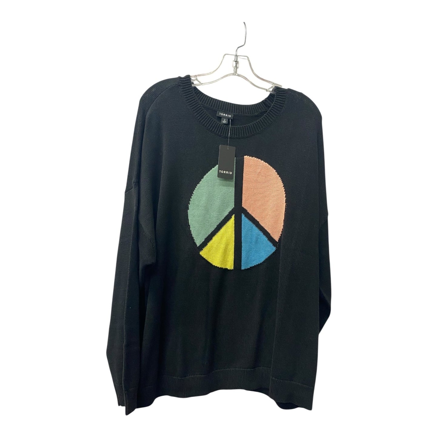 Sweater By Torrid In Black, Size:2X