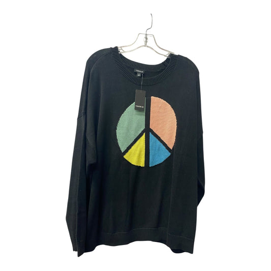 Sweater By Torrid In Black, Size:2X