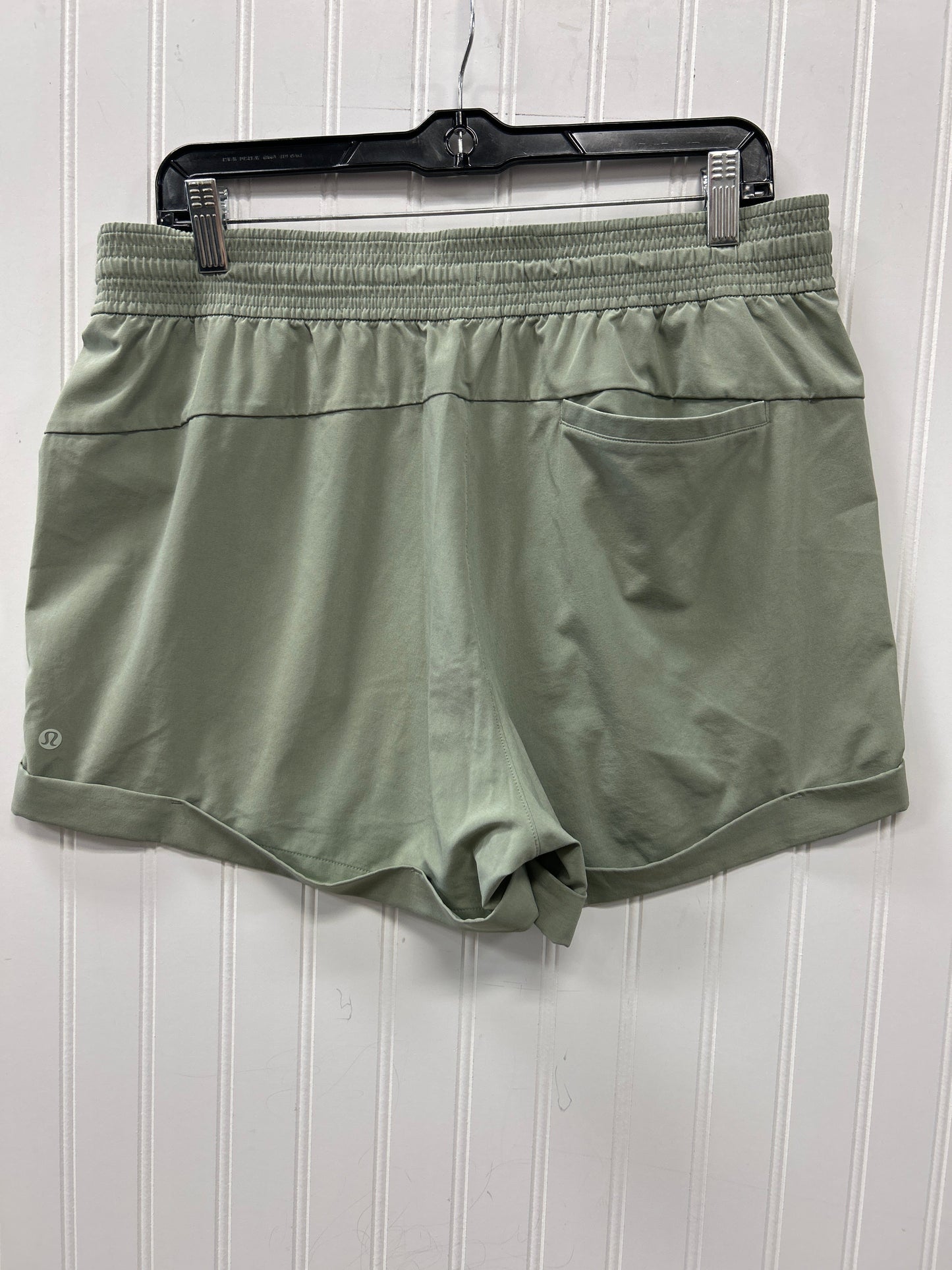 Shorts By Lululemon In Green, Size:12