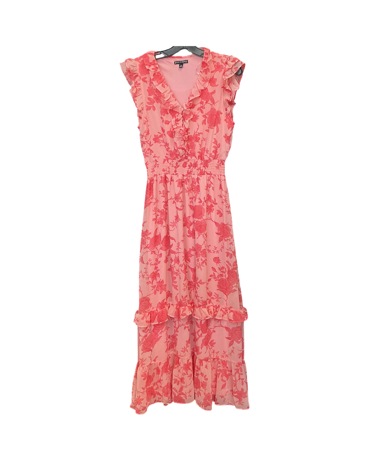 Dress Party Long By Clothes Mentor In Pink, Size:Xs
