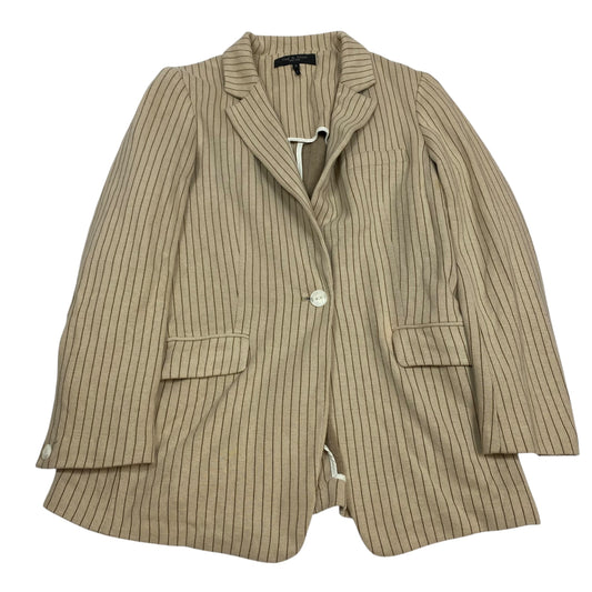 Blazer Designer By Rag And Bone In Tan, Size:S