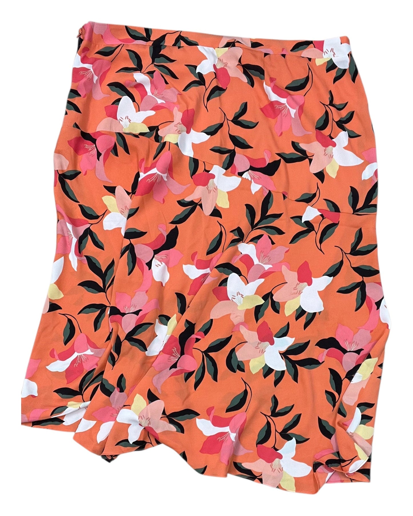 Skirt Maxi By Liz Claiborne In Orange, Size:3X