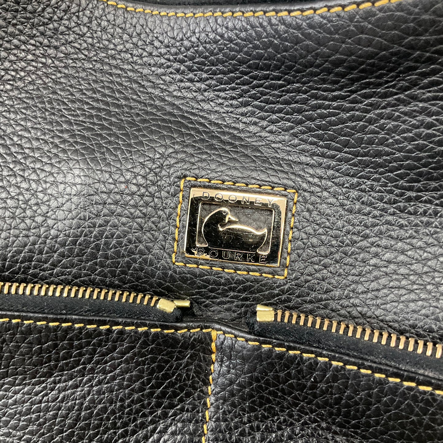 Handbag Designer By Dooney And Bourke In Black, Size:Small