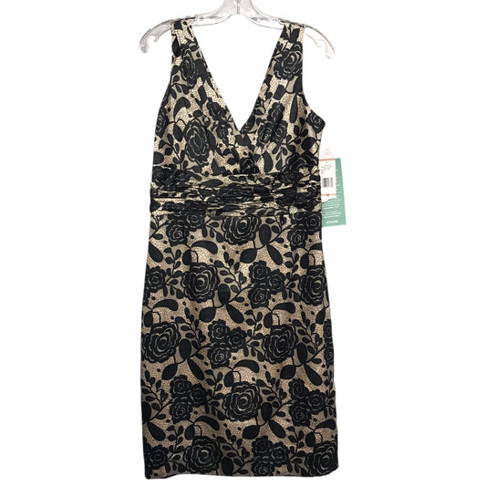 Dress Party Short By Jones Wear In Black & Tan, Size:L