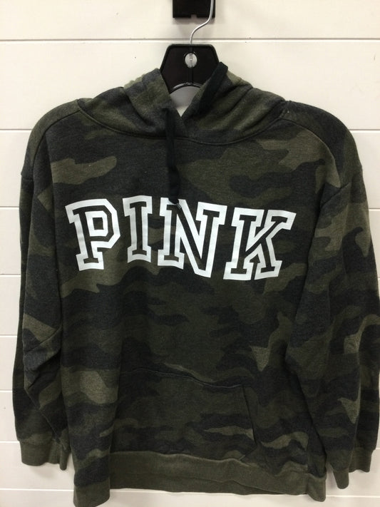 Sweatshirt Hoodie By Pink In Camouflage Print, Size:M