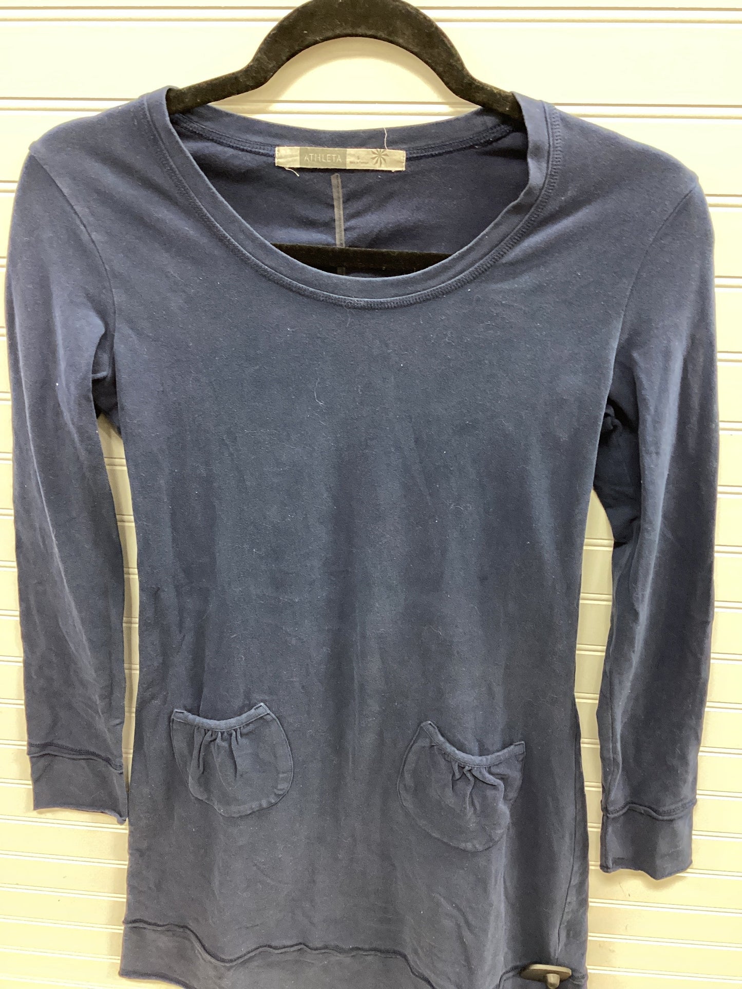 Athletic Dress By Athleta In Navy, Size:S