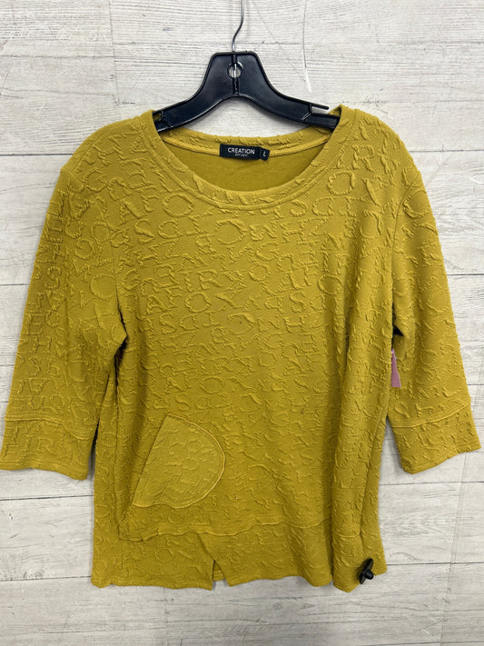 Top Ls By Cmc In Yellow, Size:L
