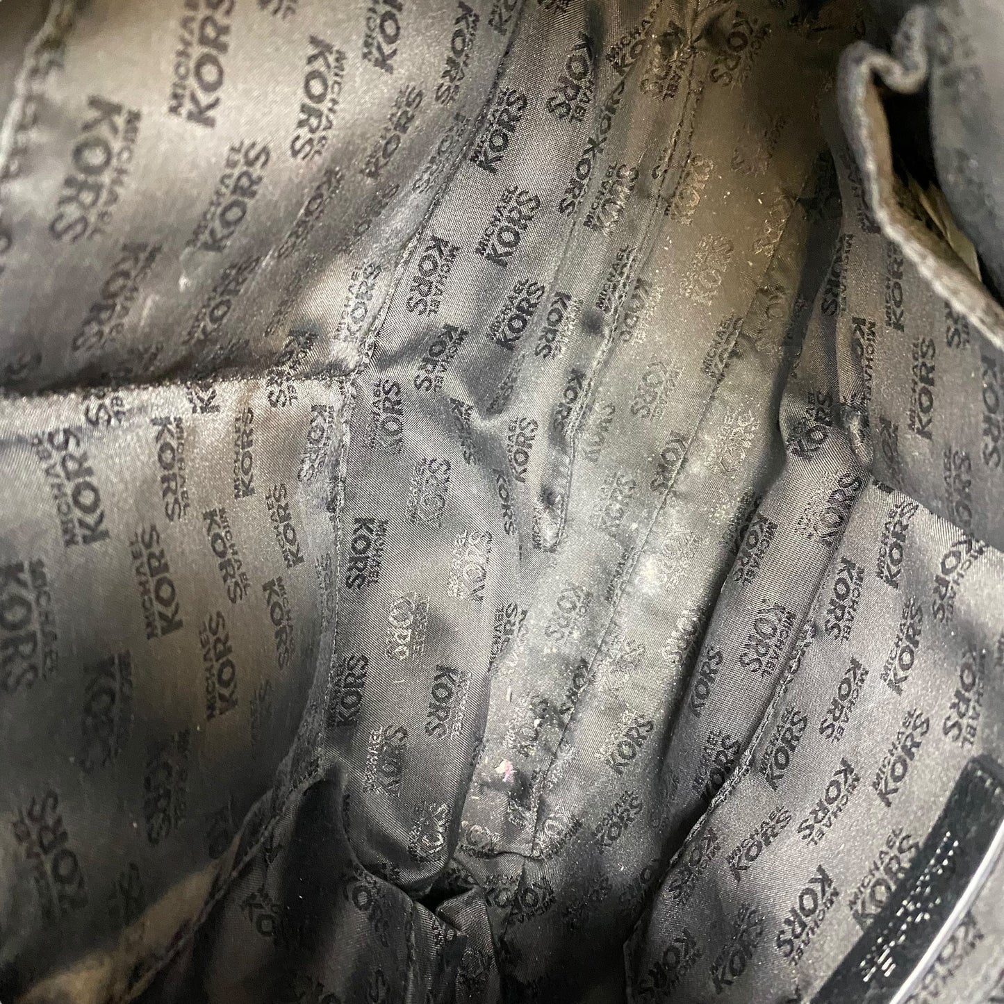 Handbag Designer By Michael Kors In Black, Size:Medium