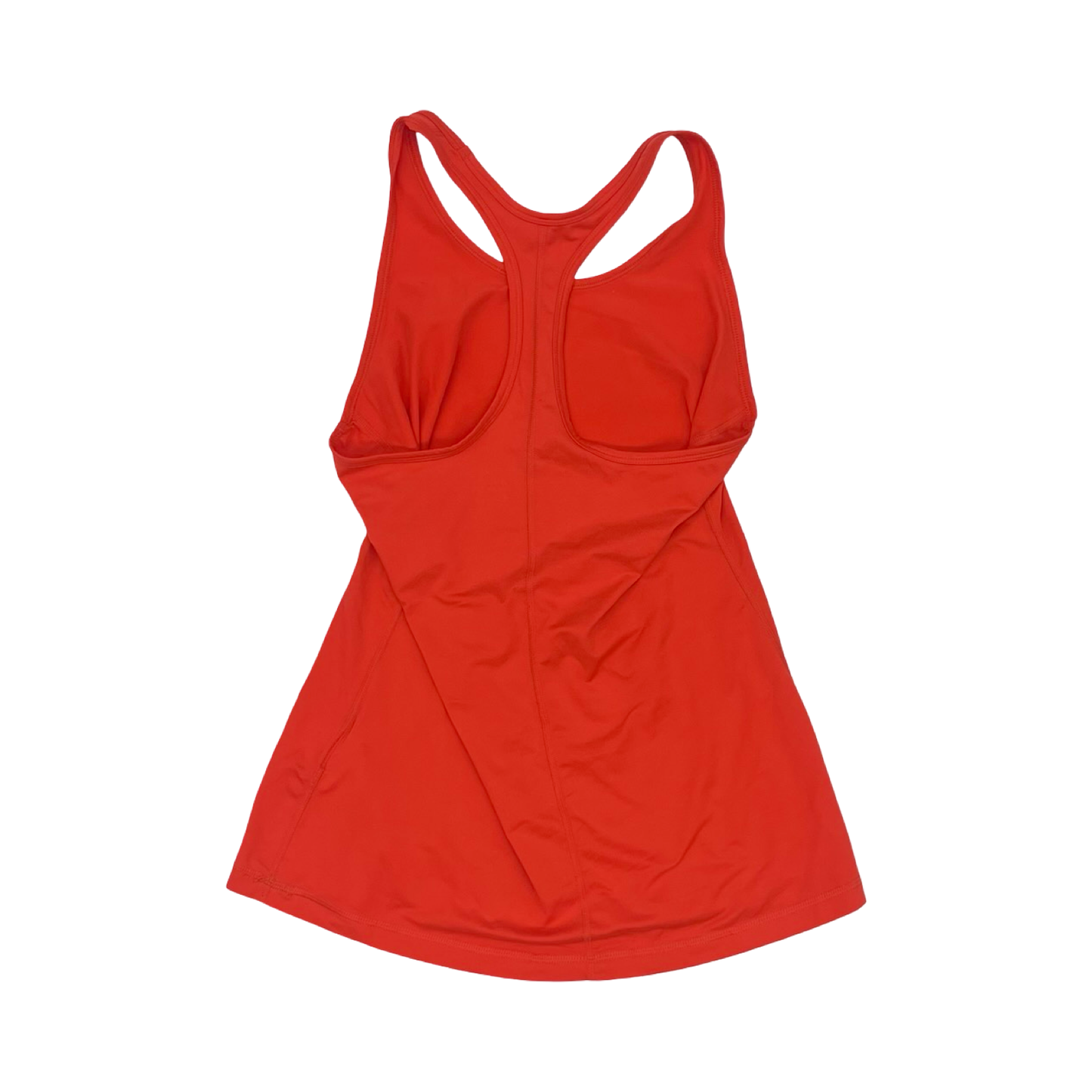 Athletic Tank Top By Nike In Orange, Size:M