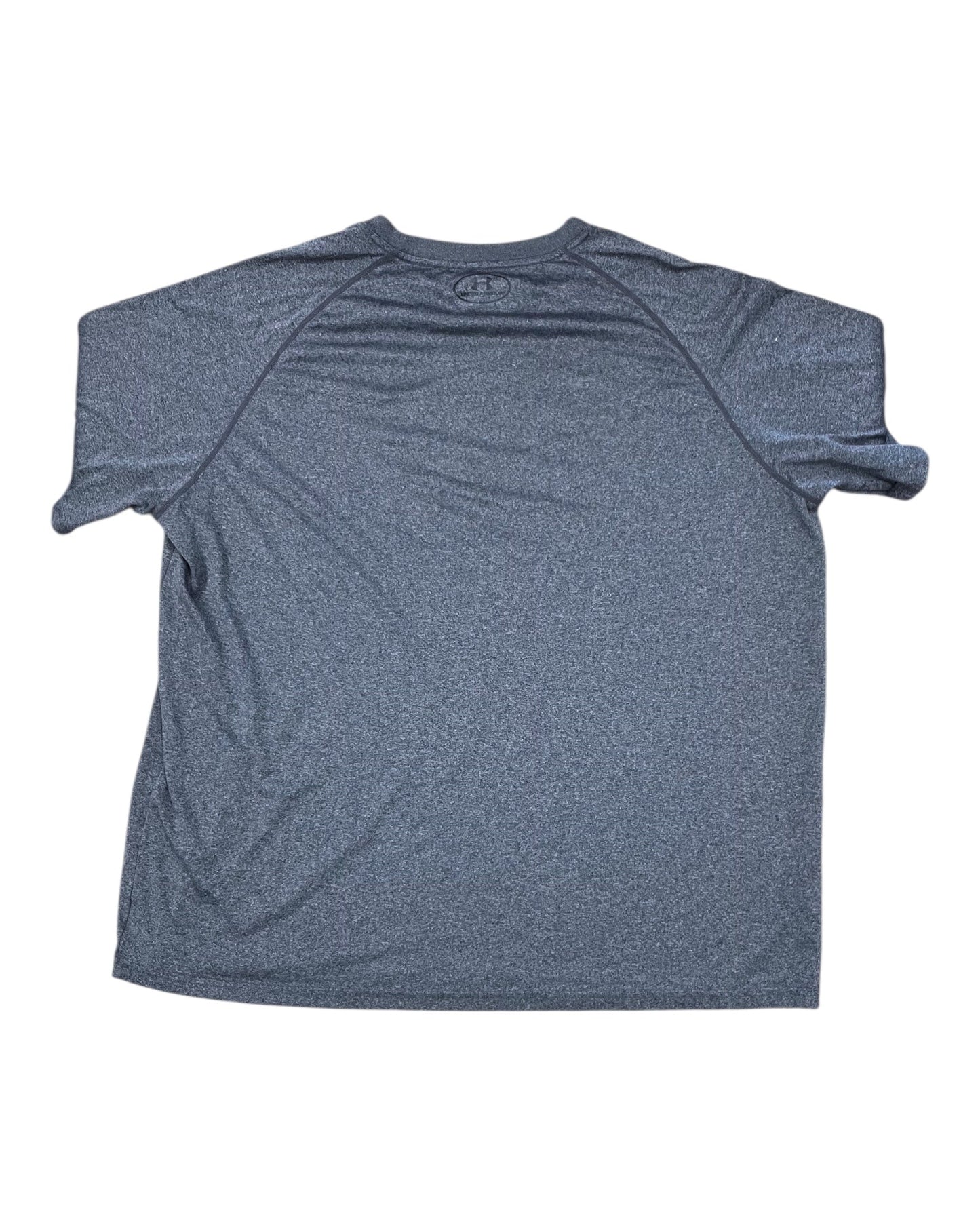 Athletic Top Ss By Under Armour In Grey, Size:2X