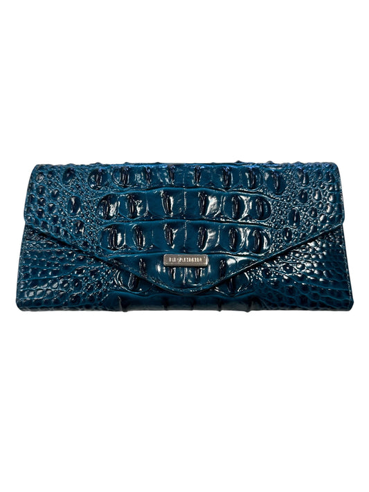 Wallet Designer By Brahmin In Teal, Size:Large