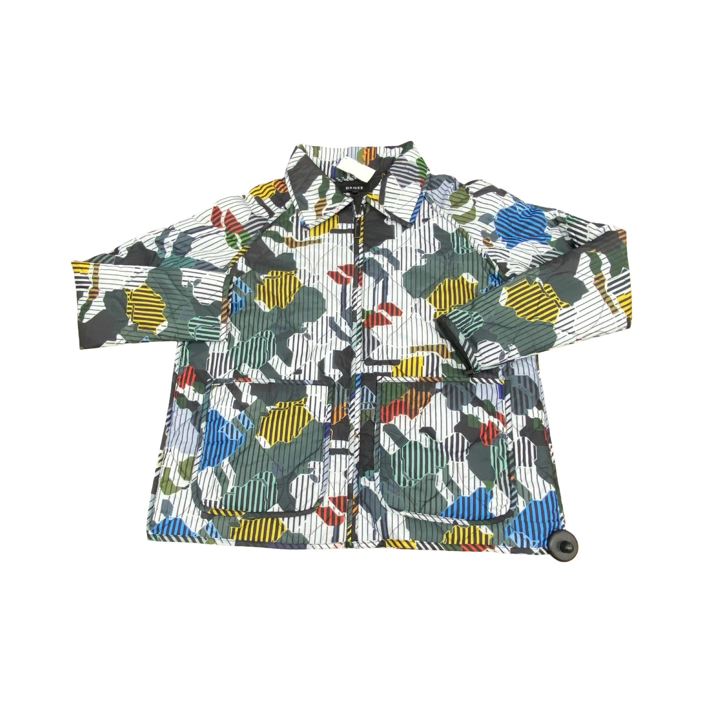 Jacket Puffer & Quilted By Cmb In Multi, Size:S