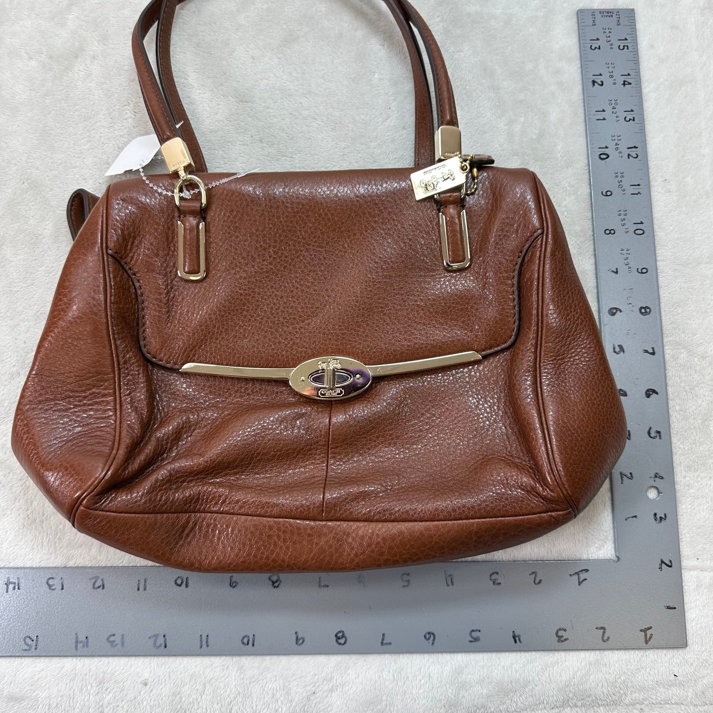 Handbag Designer By Coach, Size: Medium